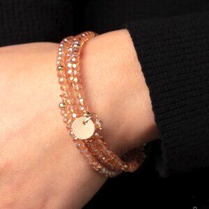 Paparazzi Jewelry Accessories - Illusive Infinity - Gold Bracelet - Vintage